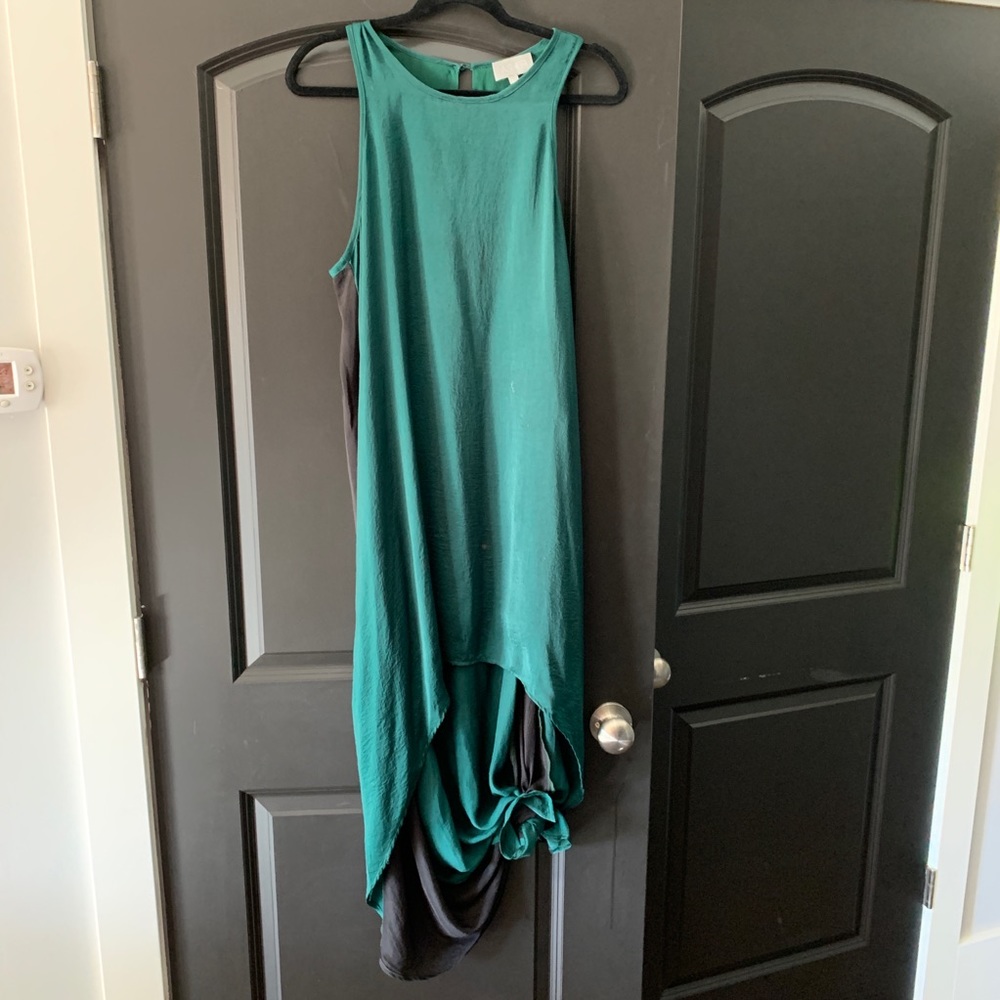 Emerald Green Full-Length Dress